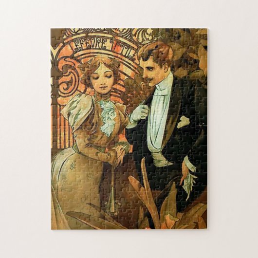 Art Nouveau Puzzel (Verticaal)