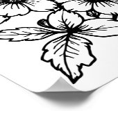 Art Nouveau Rabbit Coloring Poster 1 (Coin)