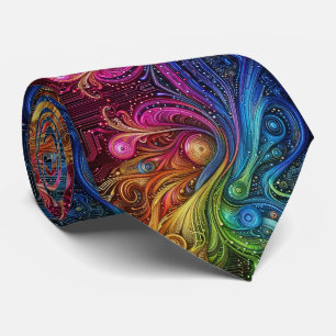 Art Nouveau Regenboog Print Circuit Board Das