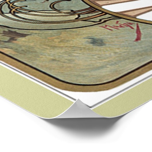 Art Nouveau Retro Poster 18x24 (Hoek)