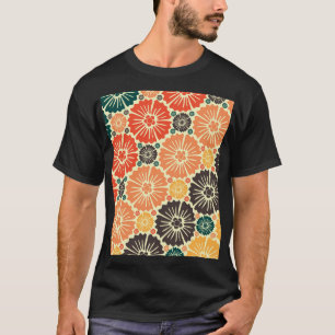 Art Nouveau Retro Wallpaper Design. T-shirt
