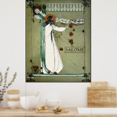 Art Nouveau Salome Poster (Keuken)