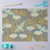 Art Nouveau Sandpiper Tissuepapier (Craft)