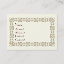 Art Nouveau Season's groeten