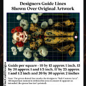 Art Nouveau stijl Vrouw Portret DQ3L Decoupage Tissuepapier