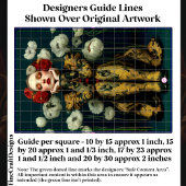 Art Nouveau stijl Vrouw Portret DQ3R Decoupage Tissuepapier