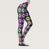 Art Nouveau Styles Mystical OEil Motif Leggings (Droite)