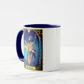 Art Nouveau Tarot Card, The Hermit Mok (Voorkant links)