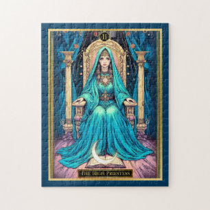 Art Nouveau Tarot, de Hogepriesteres Legpuzzel
