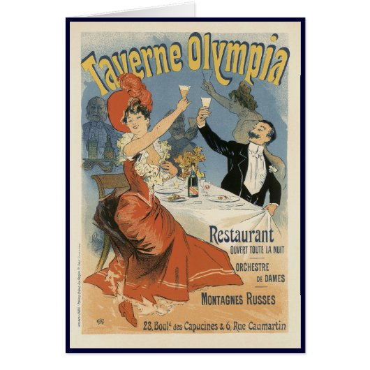  Art Nouveau, Taverne Olympia Restaurant (Voorkant)