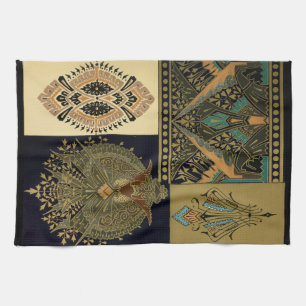 Art nouveau textielpatroon Christopher dressoir Theedoek