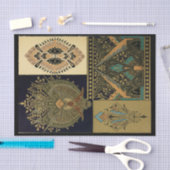 Art nouveau textielpatroon Christopher dressoir Tissuepapier (Craft)