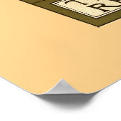 Art Nouveau-theater en Mucha Poster (Hoek)