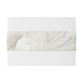 Art Nouveau Theme Wedding Belly Band Uitnodigingen Wikkel (Achterkant Voorbeeld)