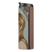 Art Nouveau Thermosbeker (Geroteerd rechts)