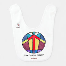 Art Nouveau Tiwaz - Rune van Victory Baby Bib