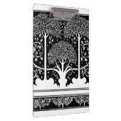 Art Nouveau Tree Beardsley Pattern Klembord (Rechts)