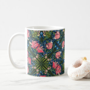 Art Nouveau Tulip Tuin Kleurrijk Koffiemok