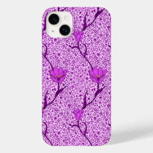 Art Nouveau Tulp Damast, Violet en Orchidee Case-Mate iPhone 14 Plus Hoesje
