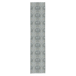 Art Nouveau Tulps Shades of Grey Table Runner Korte Tafelloper