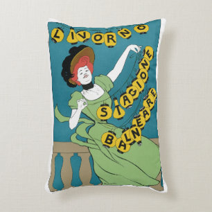 Art Nouveau uit het begin van de 20e eeuw, Livorno Accent Kussen