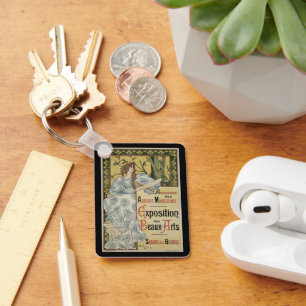 Art Nouveau uit het verleden, Exposition des Beaux Sleutelhanger