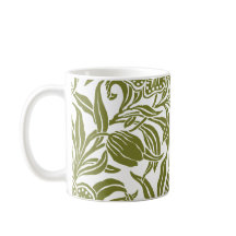 Art Nouveau Vintage Botanische Bloemmotief
