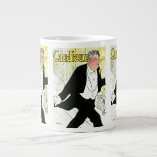 Art Nouveau vintage, Caudieux door Toulouse Lautre Extra Grote Beker