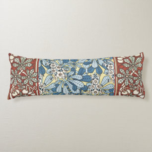 Art Nouveau Vintage Kersenbloesem Patroon Lichaamskussen
