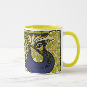 Art Nouveau vintage, Macmillan's Pauwveren Mok