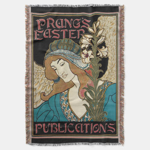 Art Nouveau vintage, Prang's Pasenpublicaties Deken
