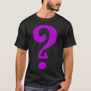 Art Nouveau Vraagteken T-shirt