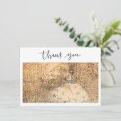  Art Nouveau Vrijgezellenfeest bedankkaart Feestdagenkaart (Staand voorkant)