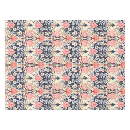 Art Nouveau Waratah & Flanel Pattern Tafelkleed (Voorkant (Horizontaal))