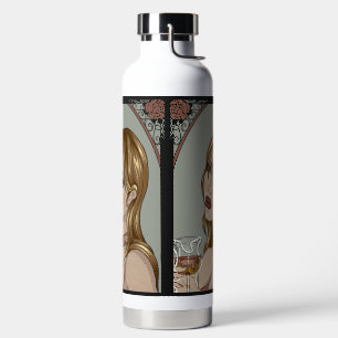 Art Nouveau Waterfles