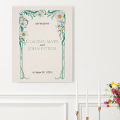 Art Nouveau Wedding Poster
