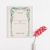 Art Nouveau Wedding Poster