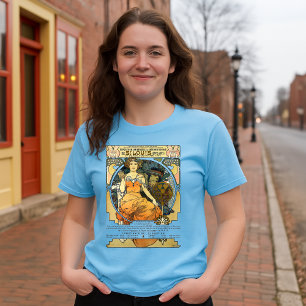 Art Nouveau Wereldtentoonstelling 1904 St. Louis d T-shirt