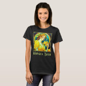 Art Nouveau Whiskey Sour T-shirt (Voorkant volledig)