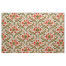 Art Nouveau Wildbloemen, Persimmon