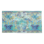 Art Nouveau William Morris 1970 Retro omkeerbaar Kussensloop (Achterkant)