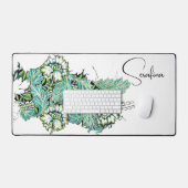 Art nouveau william morris anenome floral (Clavier et souris)