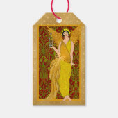 Art Nouveau William Morris Gift Label Cadeaulabel (Voorkant)