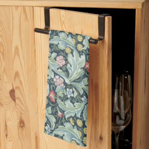 Art nouveau William Morris Leicester Flowers Folia Theedoek