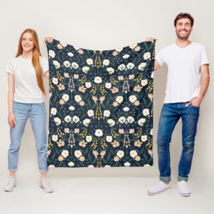 Art Nouveau William-Morris Patroon Fleece Deken