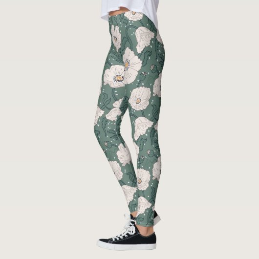 Art Nouveau William-Morris Pattern Leggings (Links)