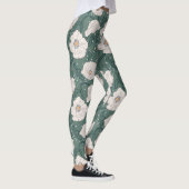Art Nouveau William-Morris Pattern Leggings (Rechts)