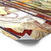 Art Nouveau Windows Poster (Hoek)