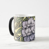Art nouveau wisteria flower pattern   magische mok (Voorkant links)