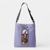 Art Nouveau Witch Crossbody Tas (Achterkant)